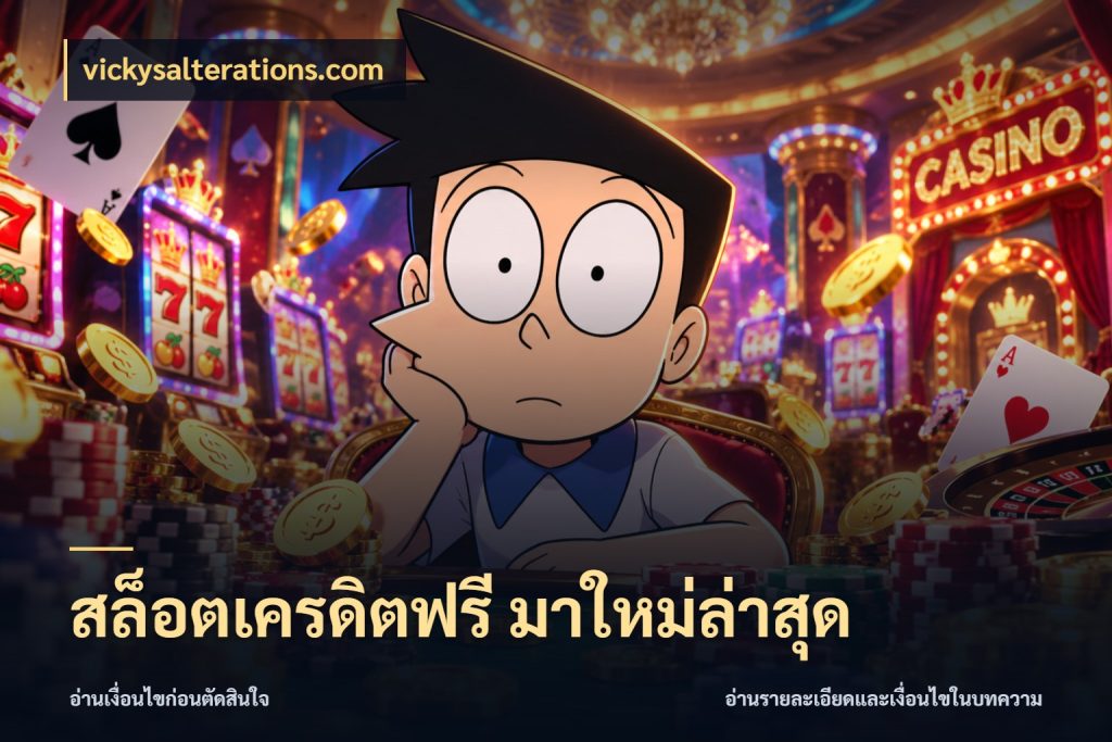 สล็อตเครดิตฟรี มาใหม่ล่าสุด
