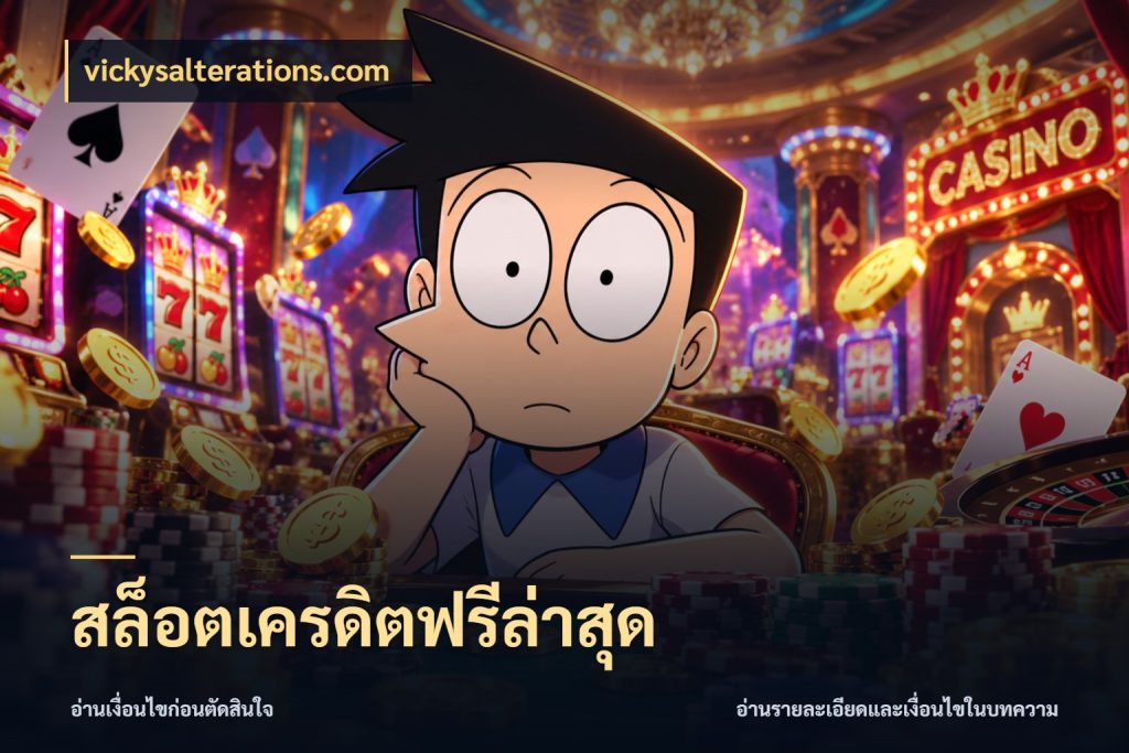 สล็อตเครดิตฟรีล่าสุด