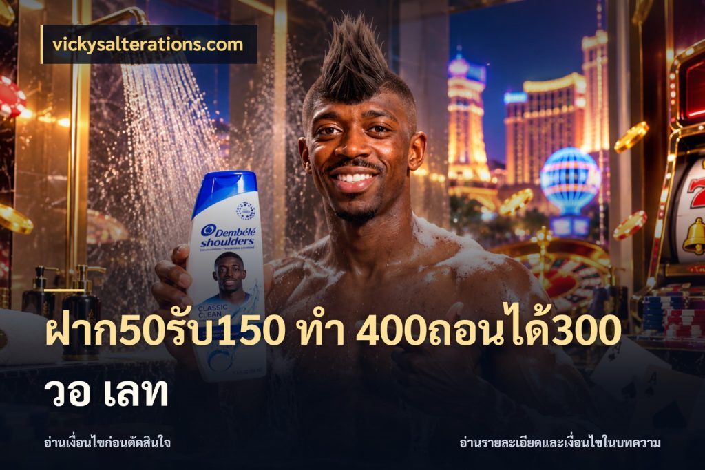 ฝาก50รับ150 ทํา 400ถอนได้300 วอ เลท