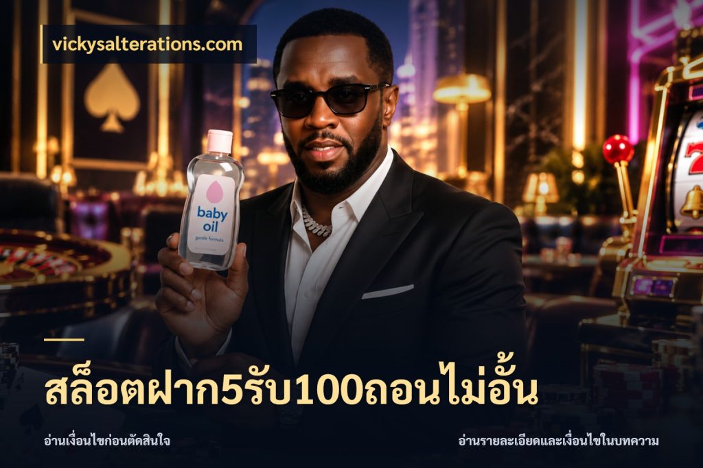 สล็อตฝาก5รับ100ถอนไม่อั้น
