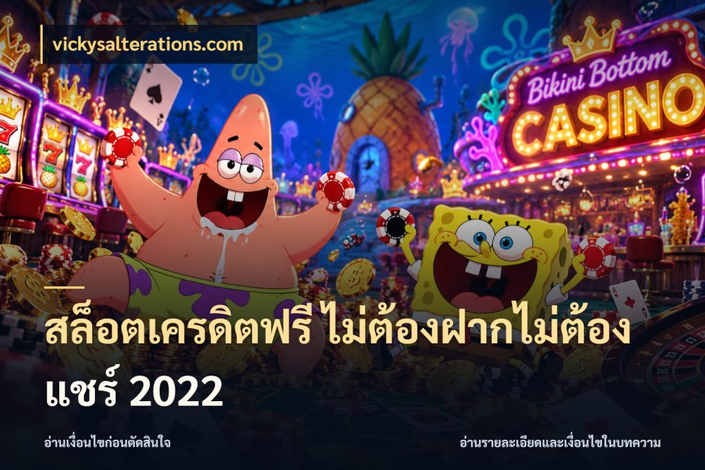 สล็อตเครดิตฟรี ไม่ต้องฝากไม่ต้องแชร์ 2022