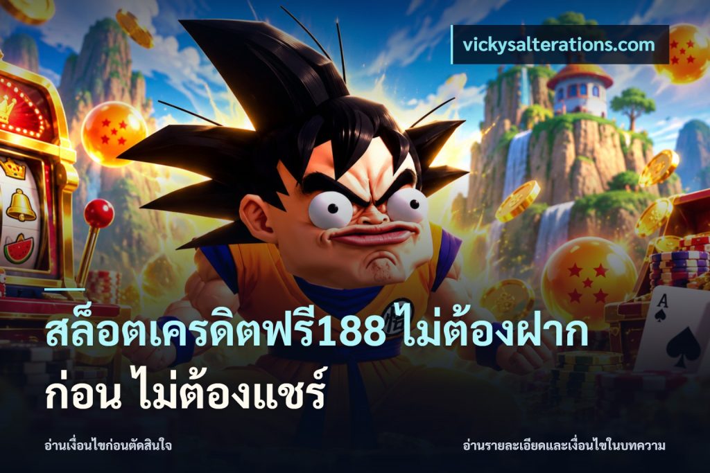 สล็อตเครดิตฟรี188 ไม่ต้องฝาก ก่อน ไม่ต้องแชร์