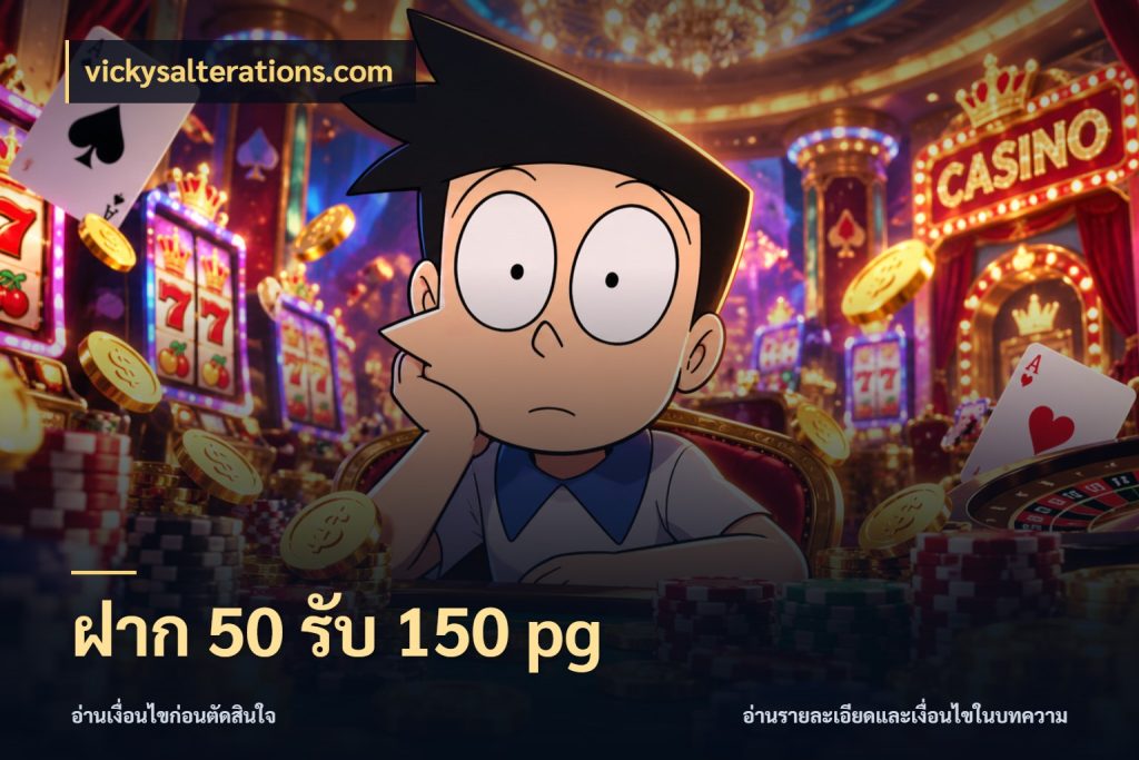 ฝาก 50 รับ 150 pg