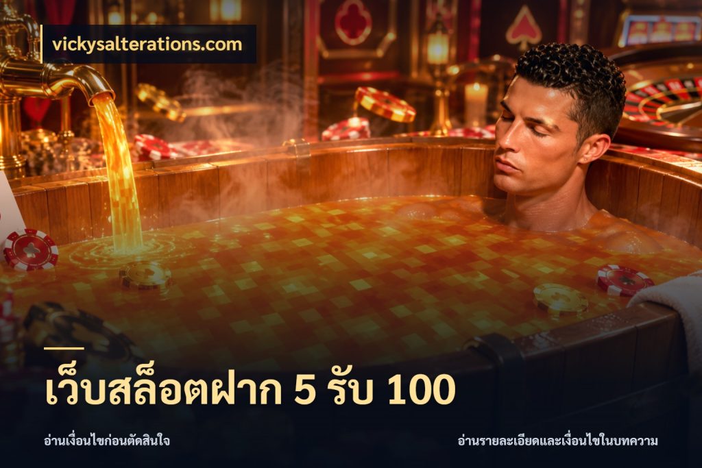 เว็บสล็อตฝาก 5 รับ 100