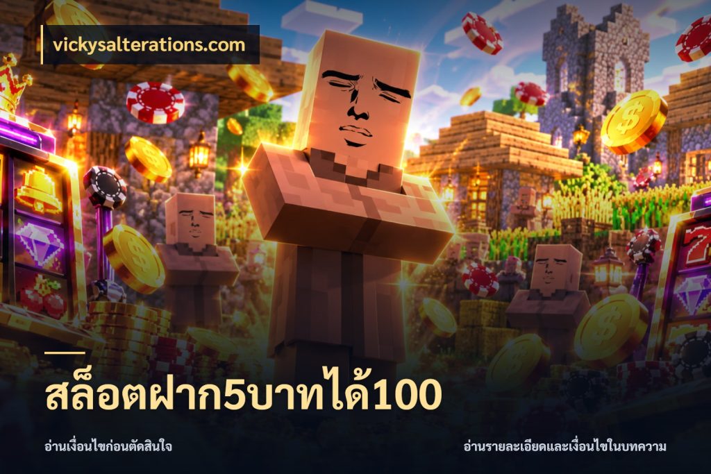 สล็อตฝาก5บาทได้100