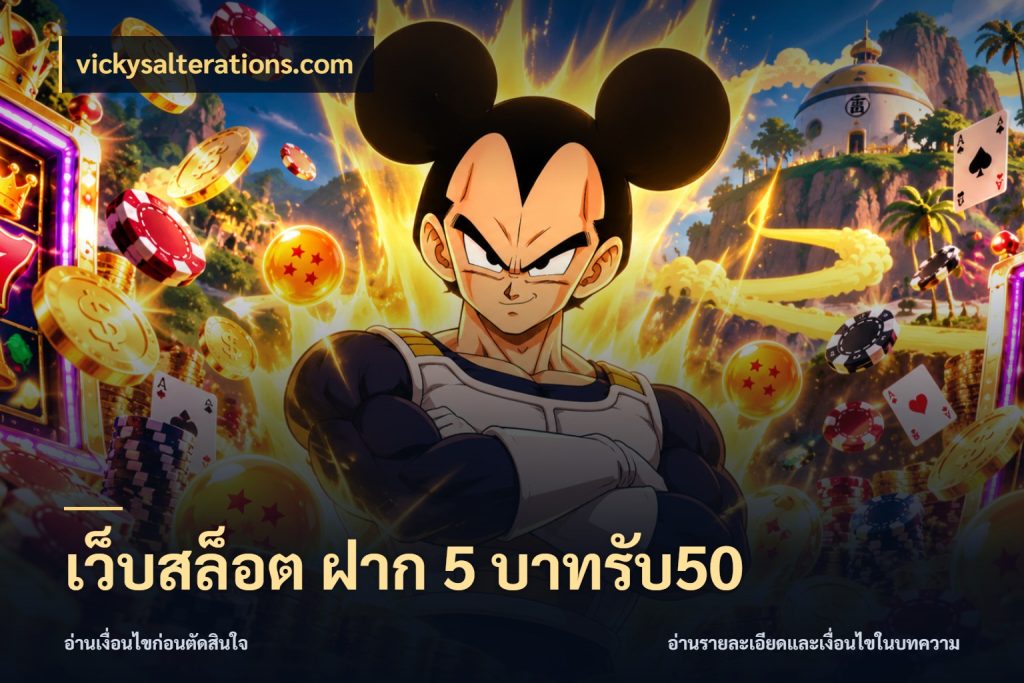 เว็บสล็อต ฝาก 5 บาทรับ50