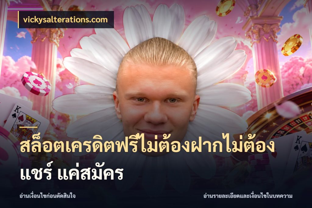สล็อตเครดิตฟรีไม่ต้องฝากไม่ต้องแชร์ แค่สมัคร