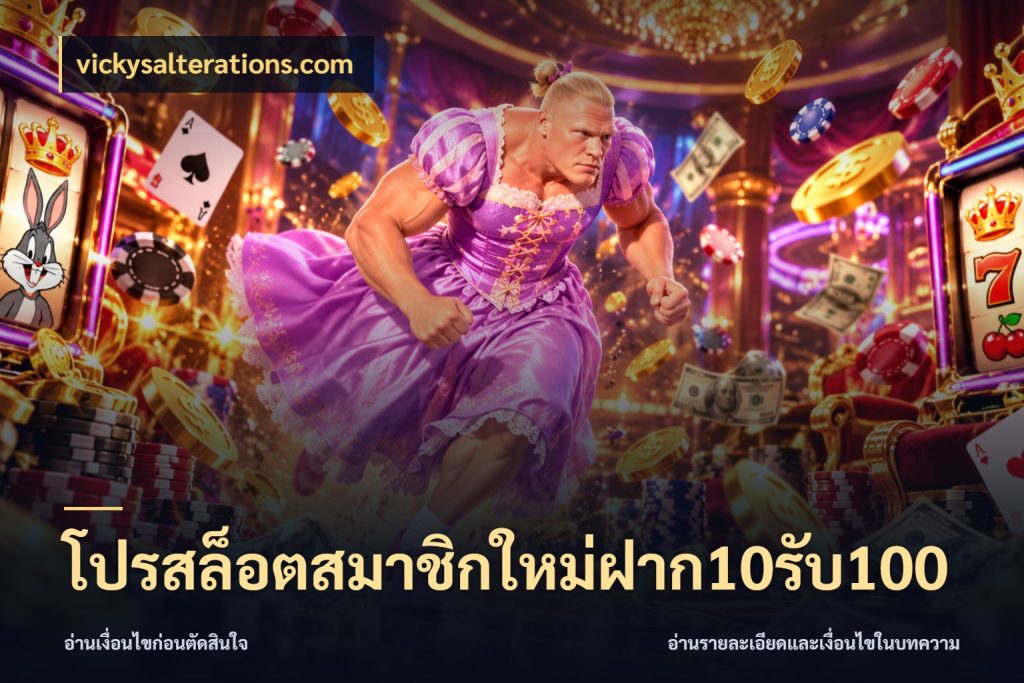 โปรสล็อตสมาชิกใหม่ฝาก10รับ100