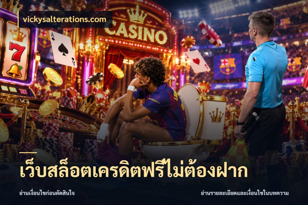 เว็บสล็อตเครดิตฟรีไม่ต้องฝาก