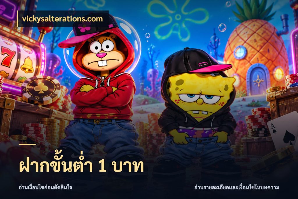 ฝากขั้นต่ำ 1 บาท
