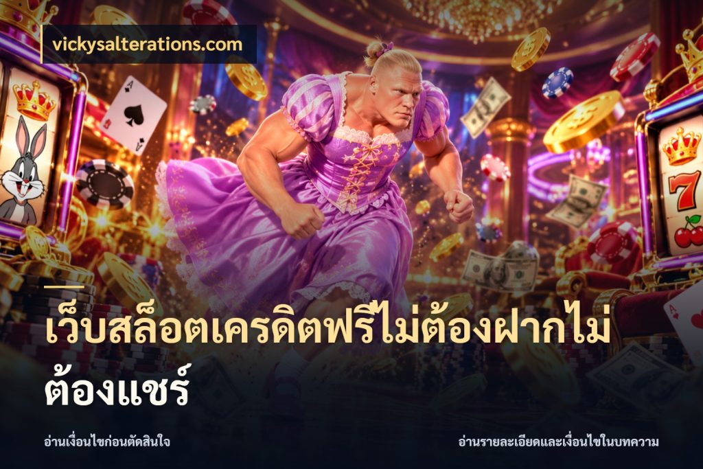เว็บสล็อตเครดิตฟรีไม่ต้องฝากไม่ต้องแชร์