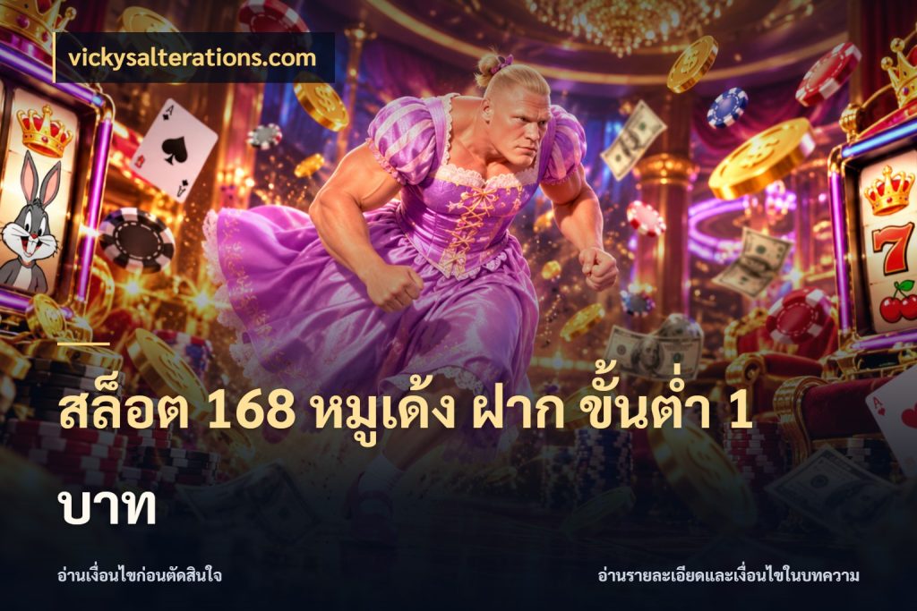 สล็อต 168 หมูเด้ง ฝาก ขั้นต่ำ 1 บาท