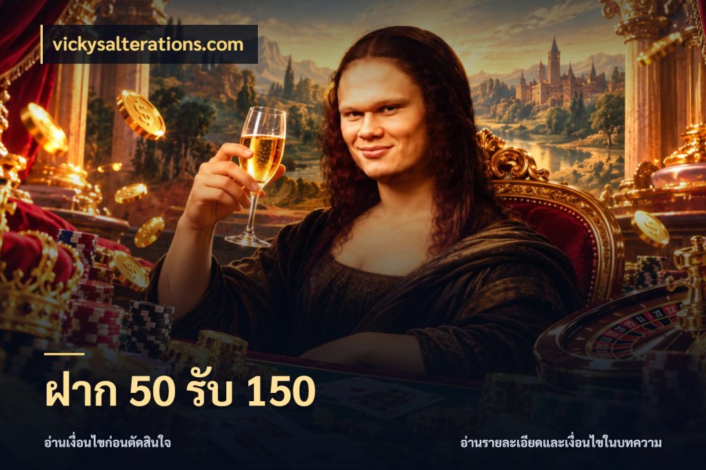 ฝาก 50 รับ 150