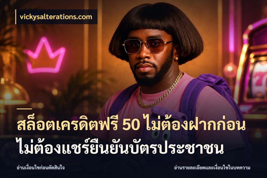สล็อตเครดิตฟรี 50 ไม่ต้องฝากก่อนไม่ต้องแชร์ยืนยันบัตรประชาชน