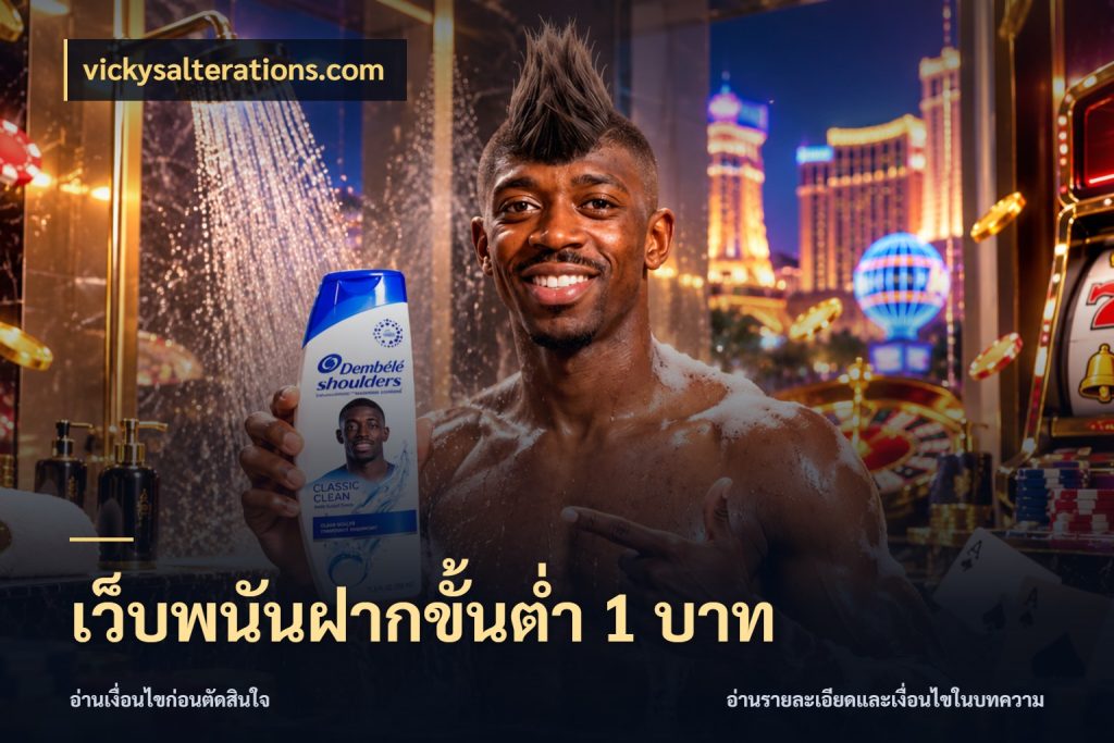 เว็บพนันฝากขั้นต่ำ 1 บาท