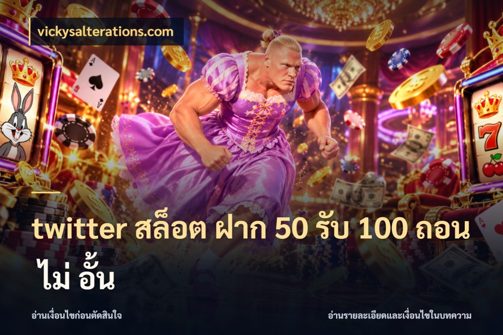 twitter สล็อต ฝาก 50 รับ 100 ถอน ไม่ อั้น