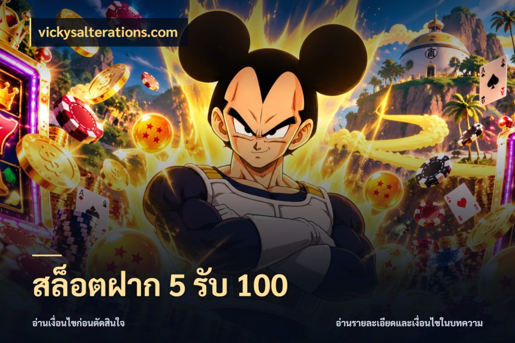 สล็อตฝาก 5 รับ 100
