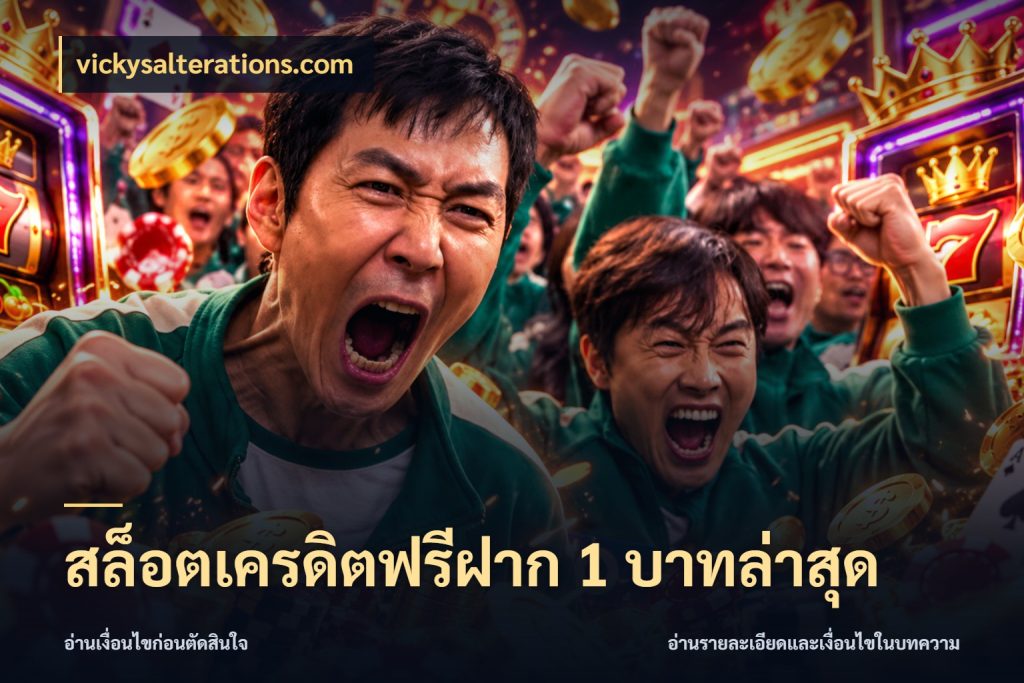 สล็อตเครดิตฟรีฝาก 1 บาทล่าสุด