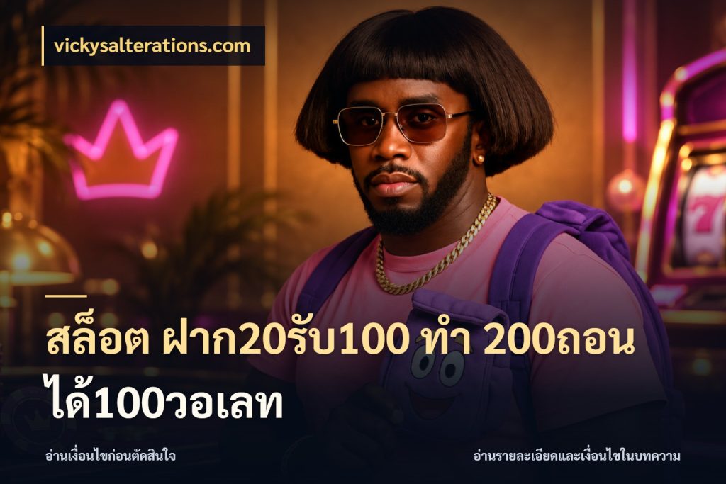 สล็อต ฝาก20รับ100 ทํา 200ถอนได้100วอเลท