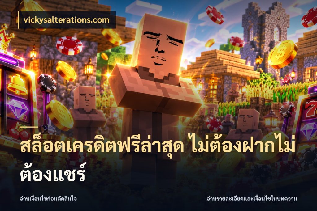 สล็อตเครดิตฟรีล่าสุด ไม่ต้องฝากไม่ต้องแชร์