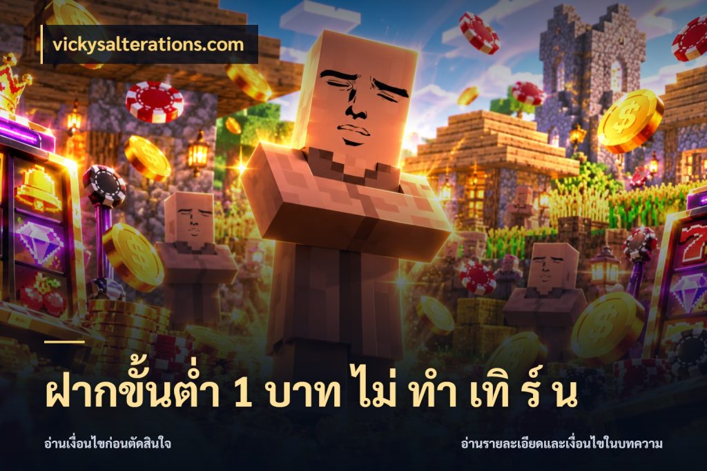 ฝากขั้นต่ำ 1 บาท ไม่ ทำ เทิ ร์ น