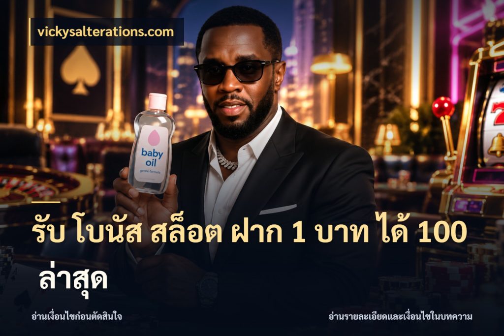 รับ โบนัส สล็อต ฝาก 1 บาท ได้ 100 ล่าสุด
