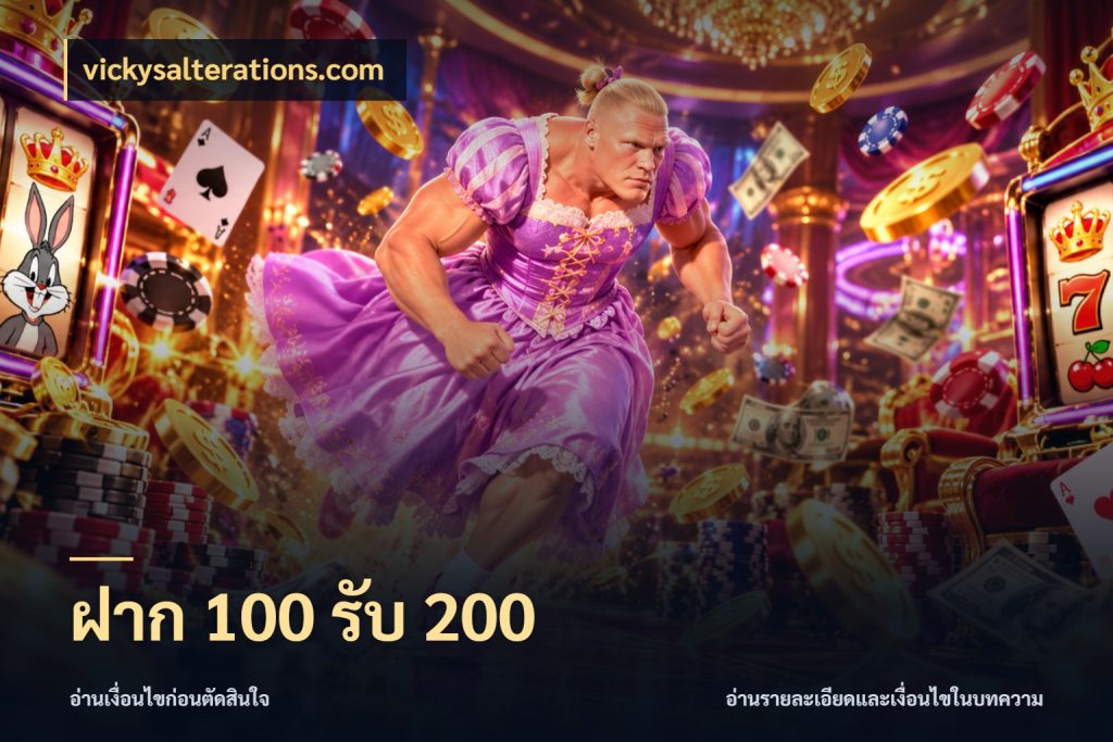 ฝาก 100 รับ 200