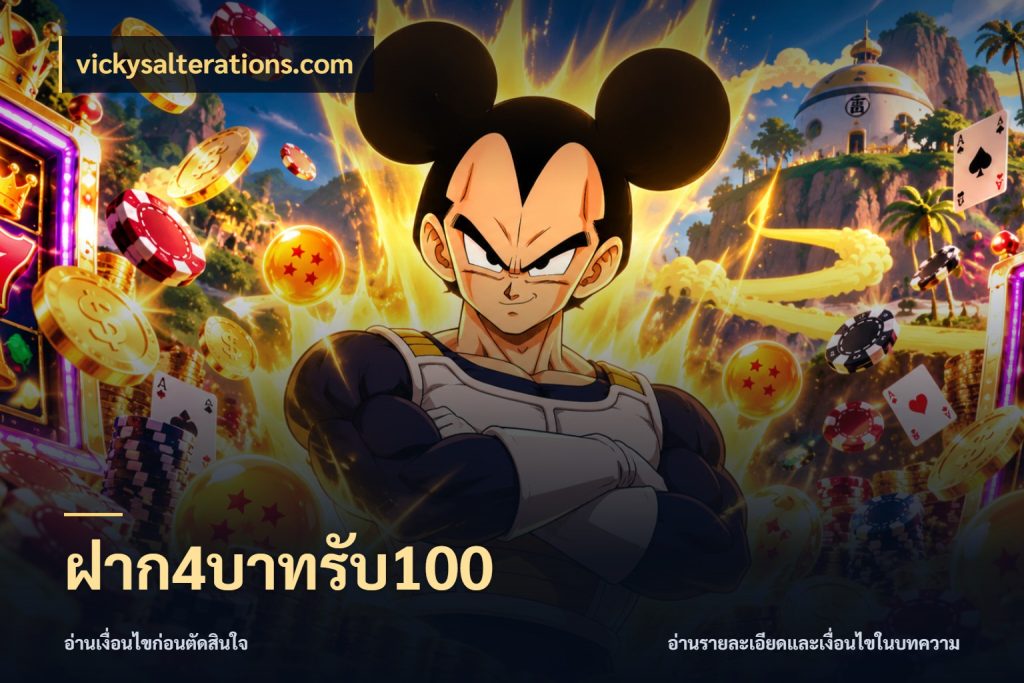 ฝาก4บาทรับ100