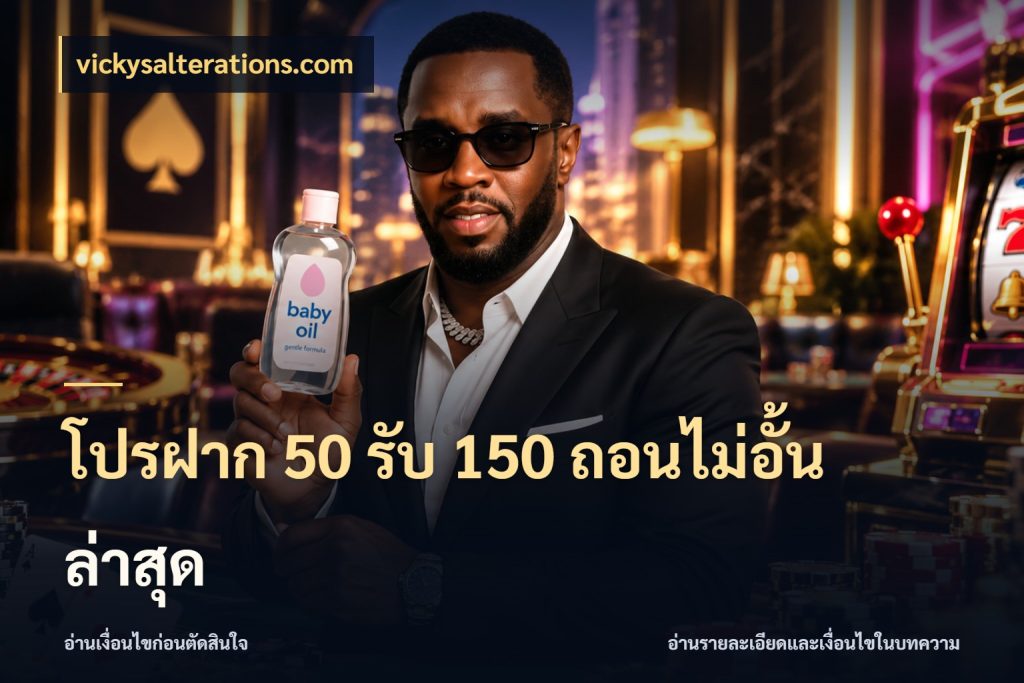 โปรฝาก 50 รับ 150 ถอนไม่อั้นล่าสุด