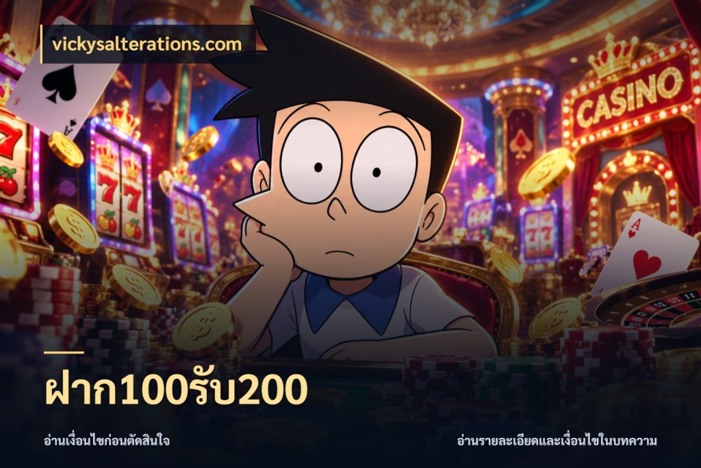 ฝาก100รับ200