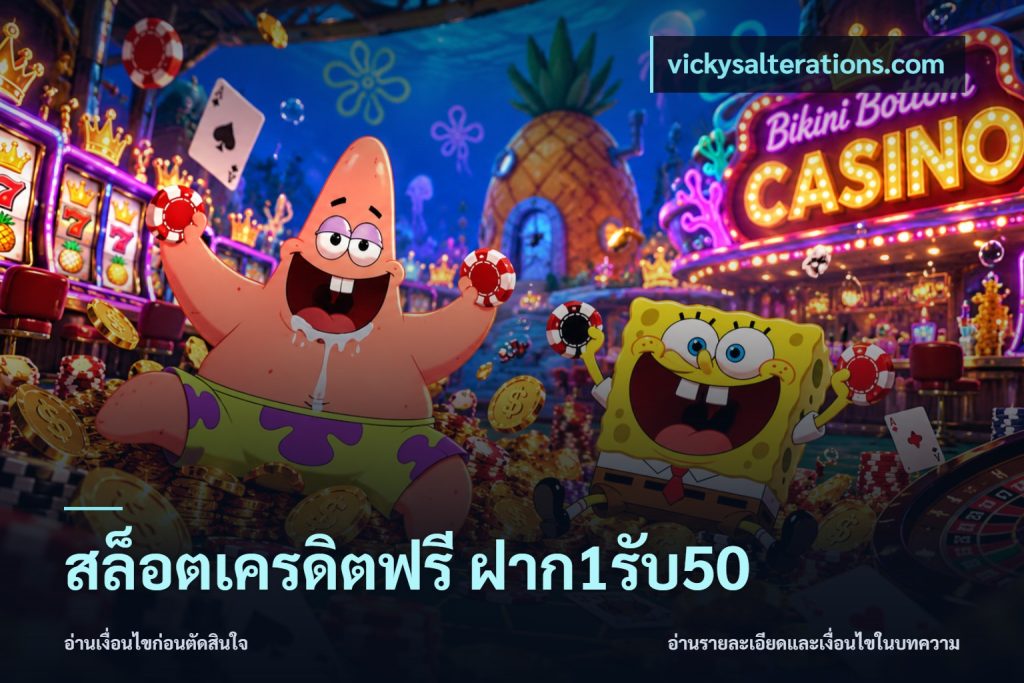สล็อตเครดิตฟรี ฝาก1รับ50