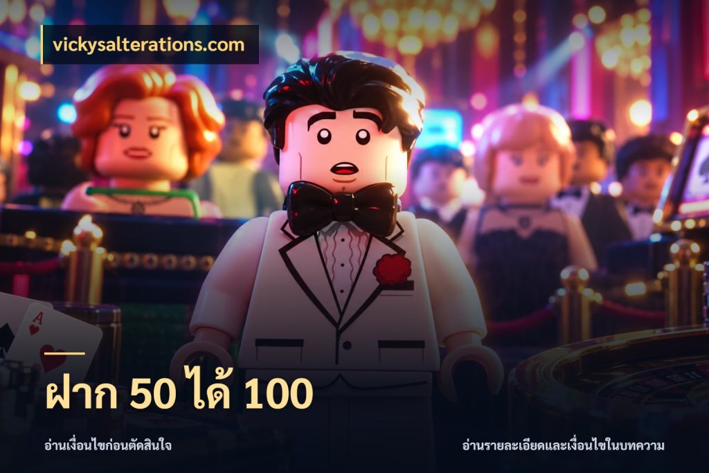ฝาก 50 ได้ 100
