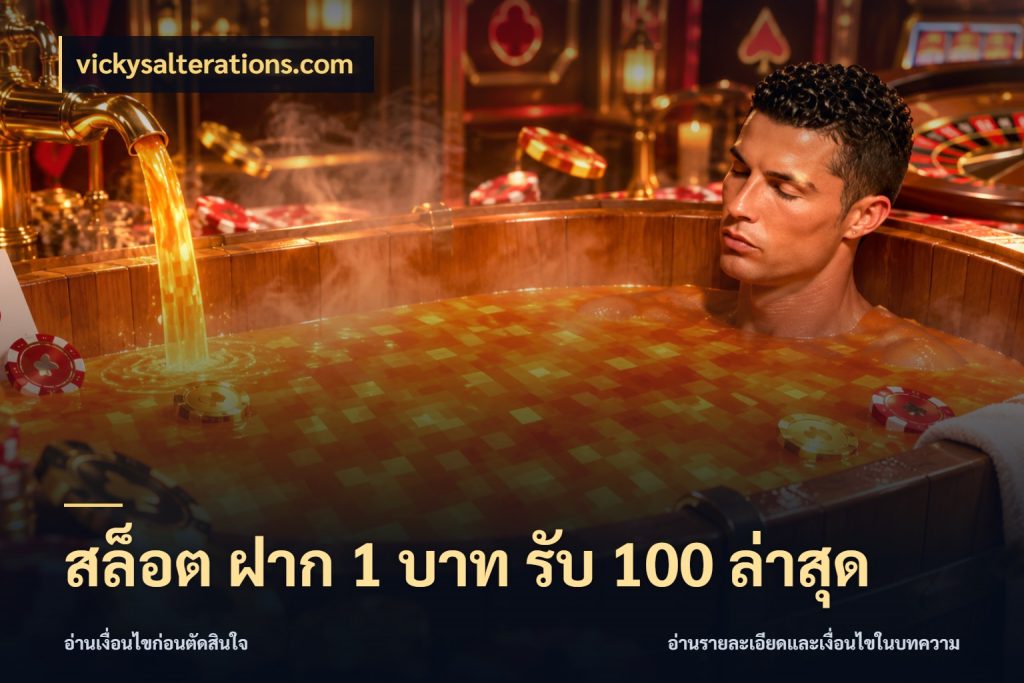 สล็อต ฝาก 1 บาท รับ 100 ล่าสุด
