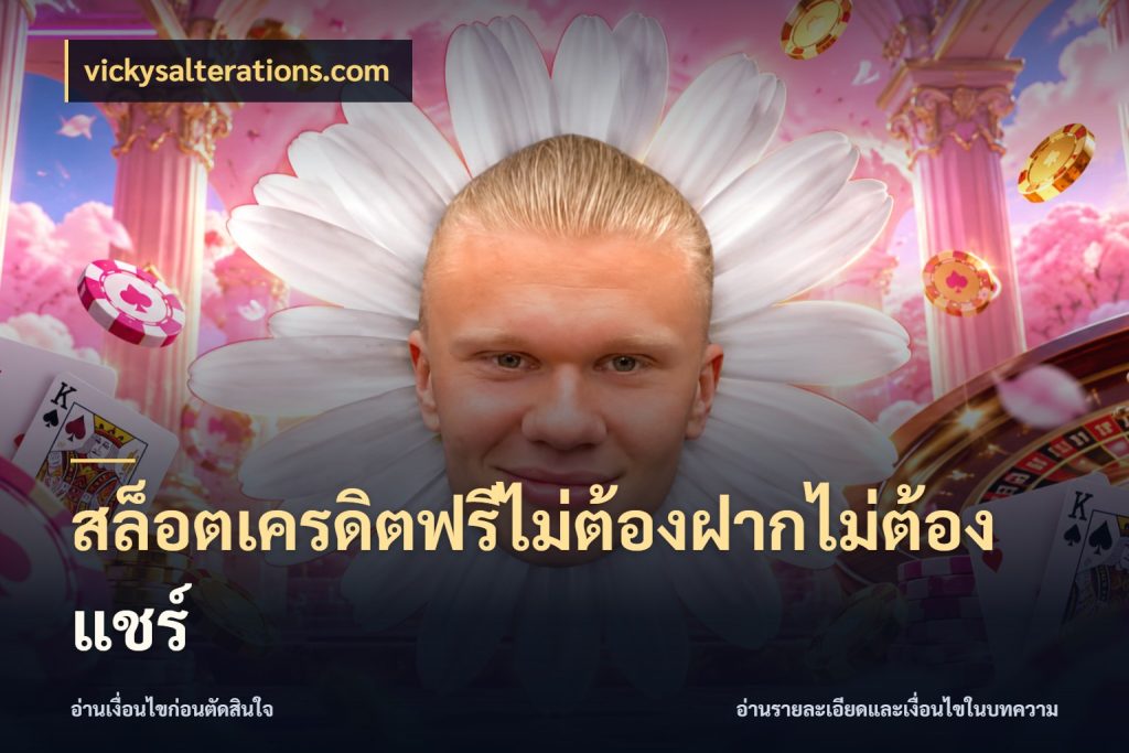 สล็อตเครดิตฟรีไม่ต้องฝากไม่ต้องแชร์
