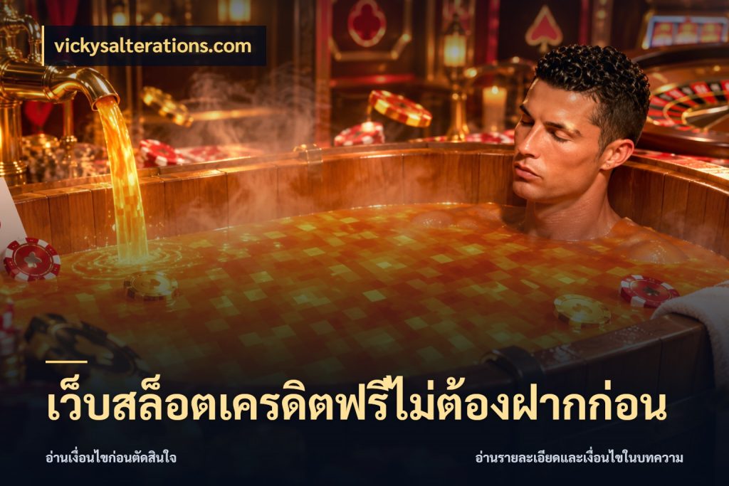 เว็บสล็อตเครดิตฟรีไม่ต้องฝากก่อน