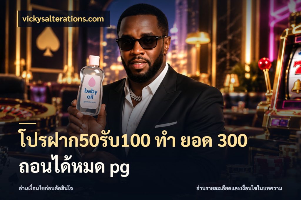 โปรฝาก50รับ100 ทํา ยอด 300 ถอนได้หมด pg