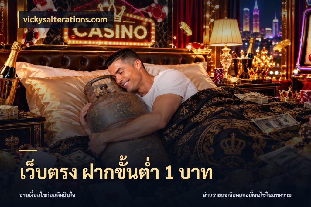 เว็บตรง ฝากขั้นต่ำ 1 บาท