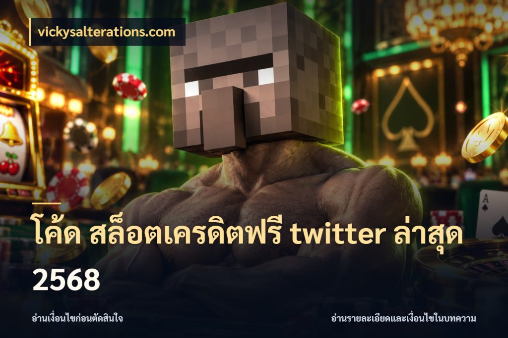 โค้ด สล็อตเครดิตฟรี twitter ล่าสุด 2568