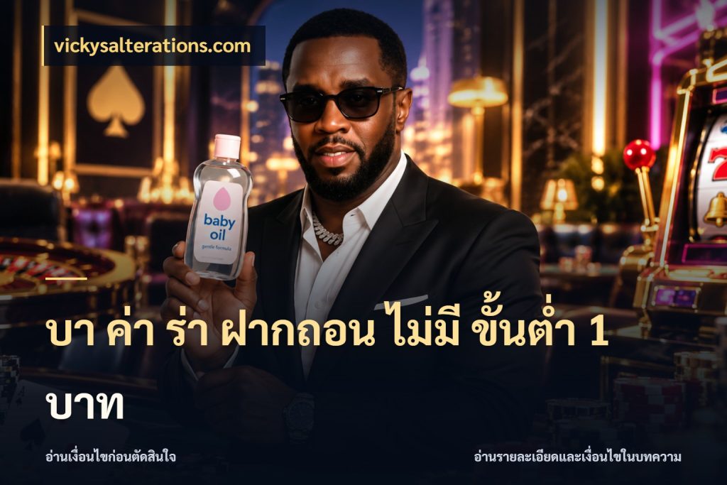 บา ค่า ร่า ฝากถอน ไม่มี ขั้นต่ำ 1 บาท
