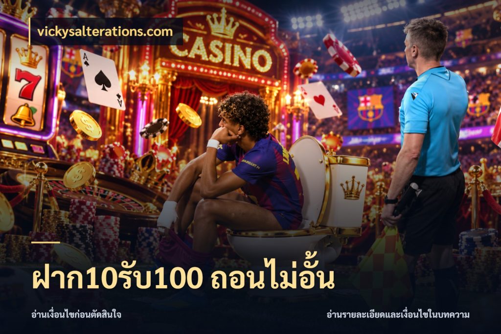 ฝาก10รับ100 ถอนไม่อั้น