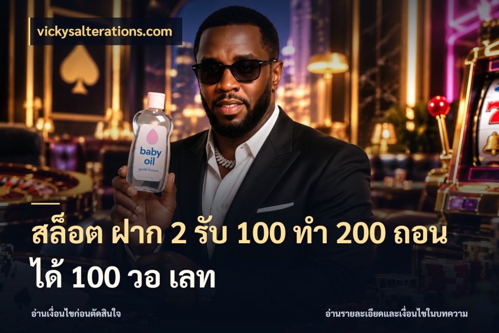 สล็อต ฝาก 2 รับ 100 ทํา 200 ถอนได้ 100 วอ เลท