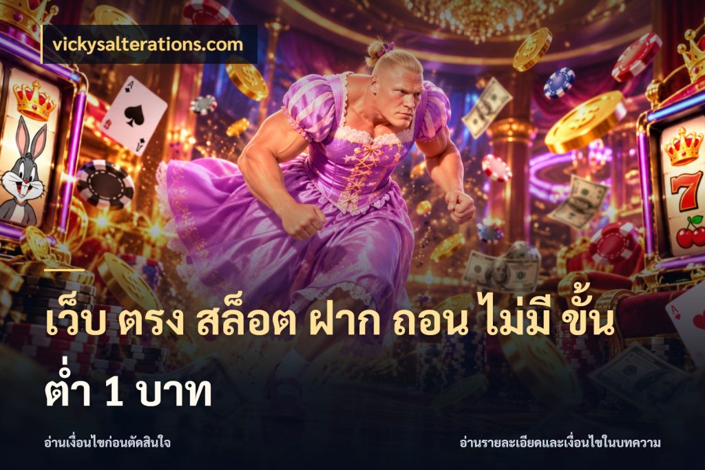 เว็บ ตรง สล็อต ฝาก ถอน ไม่มี ขั้น ต่ํา 1 บาท