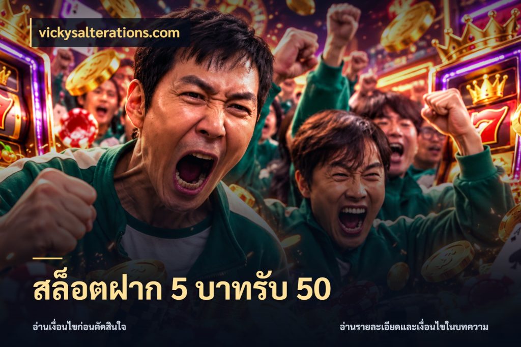 สล็อตฝาก 5 บาทรับ 50