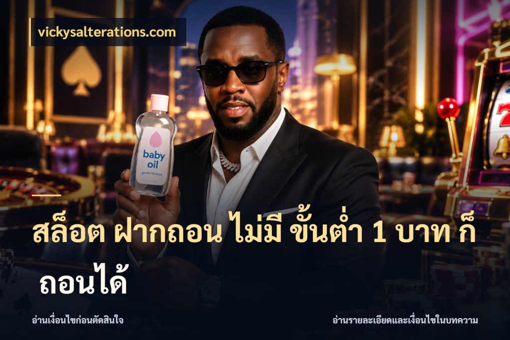 สล็อต ฝากถอน ไม่มี ขั้นต่ำ 1 บาท ก็ ถอนได้
