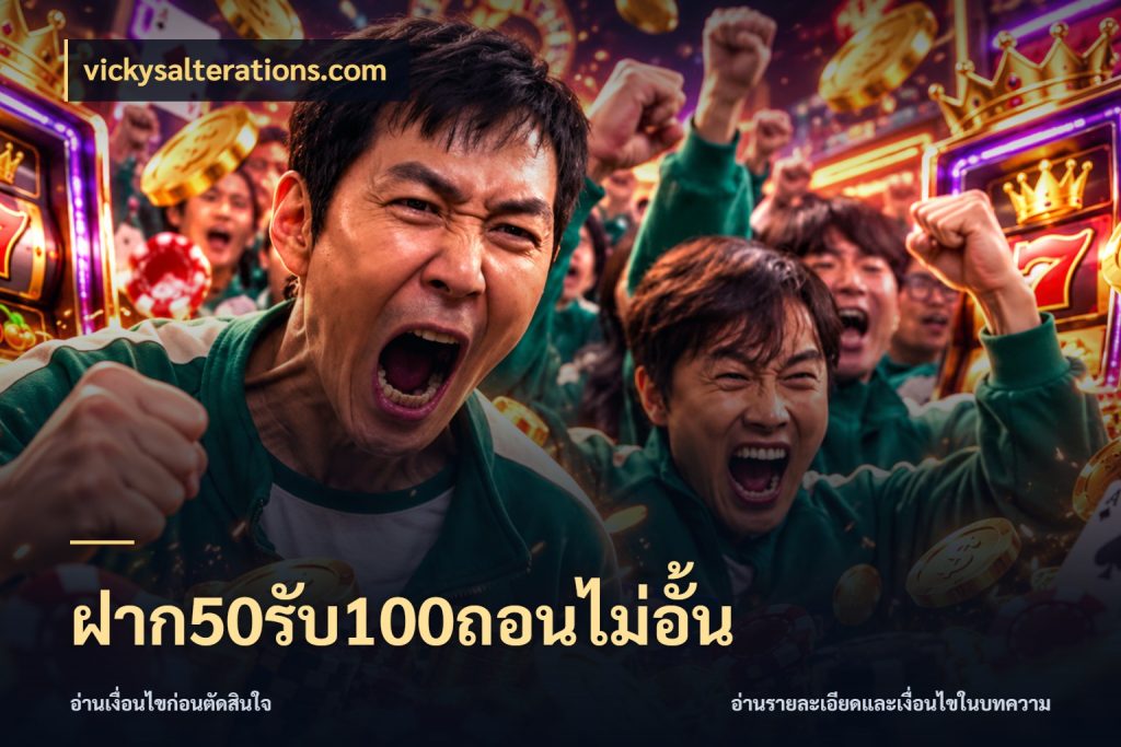 ฝาก50รับ100ถอนไม่อั้น