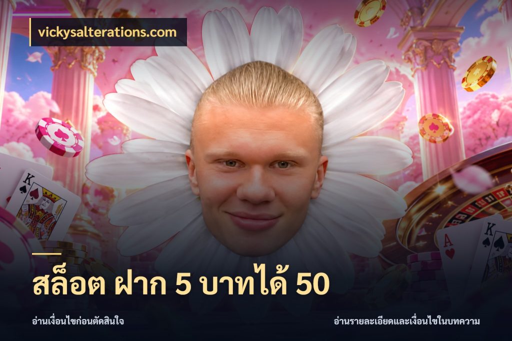 สล็อต ฝาก 5 บาทได้ 50