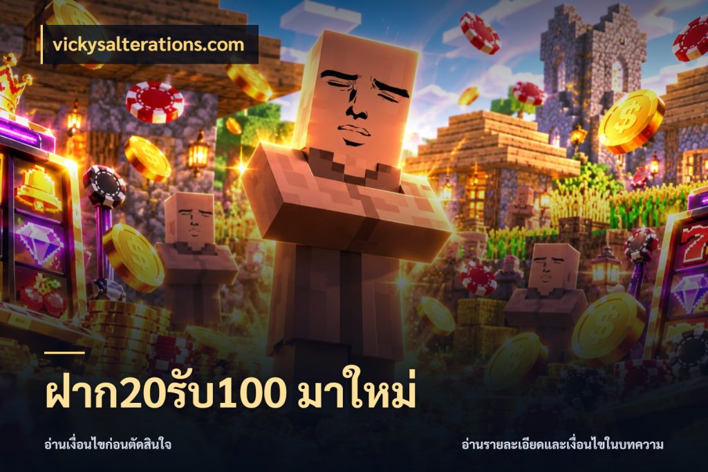 ฝาก20รับ100 มาใหม่