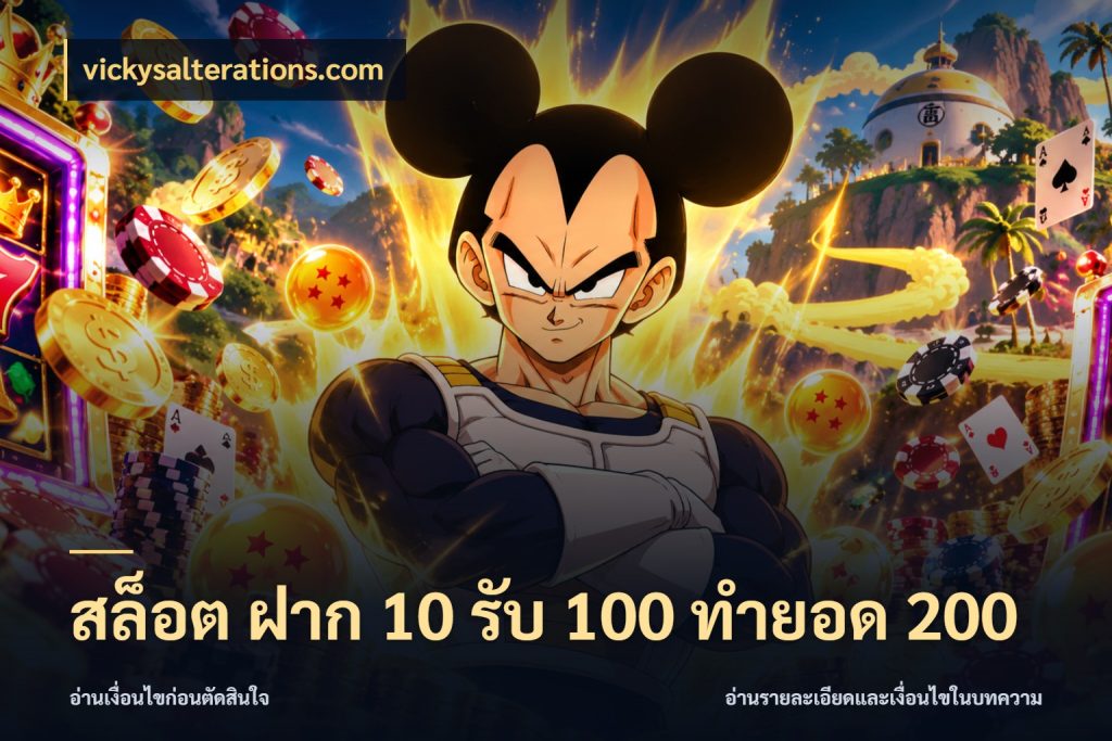 สล็อต ฝาก 10 รับ 100 ทำยอด 200