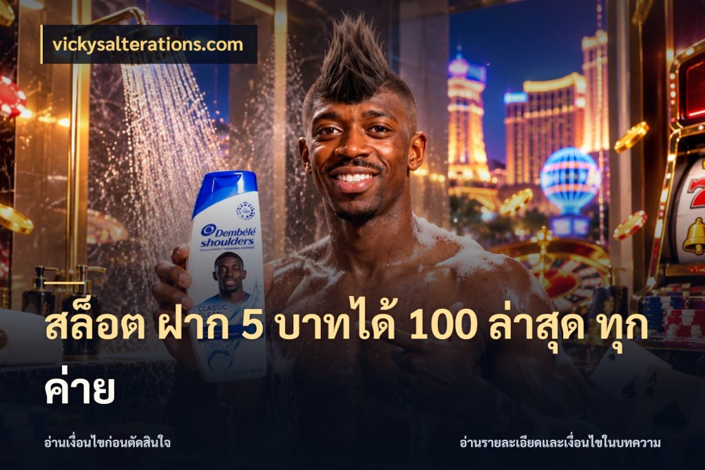 สล็อต ฝาก 5 บาทได้ 100 ล่าสุด ทุกค่าย