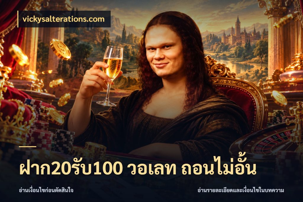 ฝาก20รับ100 วอเลท ถอนไม่อั้น